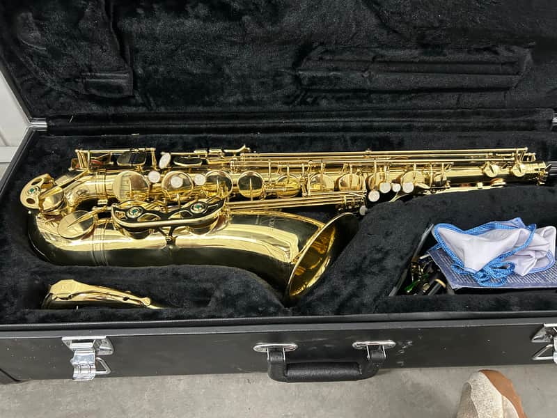 Selmer TS600L Student-Level Tenor Saxophone 2010s - Clear Lacquer Brass image 1