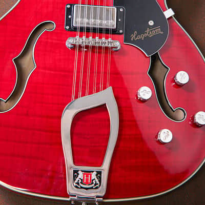 Hagstrom Viking Deluxe 12-String | Wild Cherry image 6