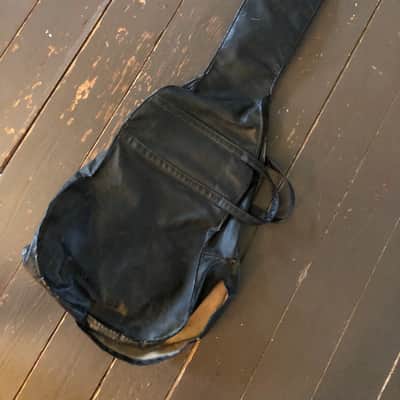 Unknown Electric (small acoustic) Gig Bag / Case 50s / 60s Black Naugahyde image 4