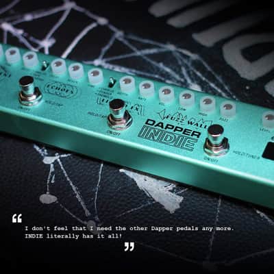 Valeton Multi Effects Guitar Pedal Dapper Indie of Distortion Reverb Delay Chorus Fuzz And Phaser (Ship from US Warehouse For Prompt Delivery) image 3