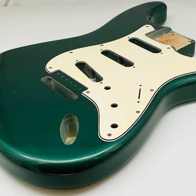 Show Me Nitro Finishes 4lbs 5oz Nitro Lacquer S-Style - Dark Sherwood Green image 5