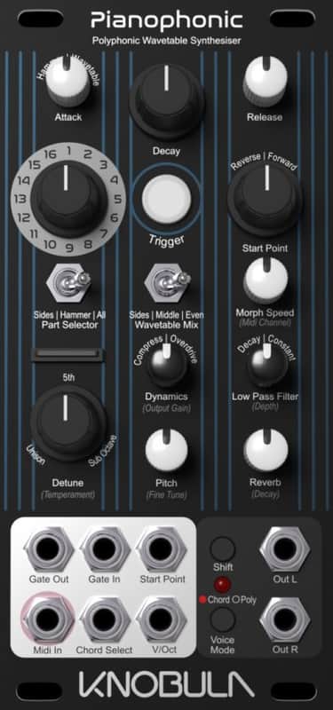 KNOBULA PIANOPHONIC : BRAND NEW :  [DETROIT MODULAR] image 1