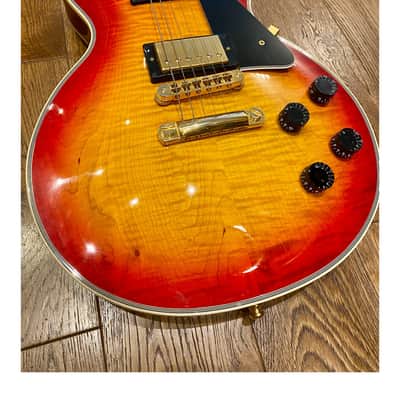 GIBSON LES PAUL CUSTOM HERITAGE CHERRY SUNBURST de 2010 image 5