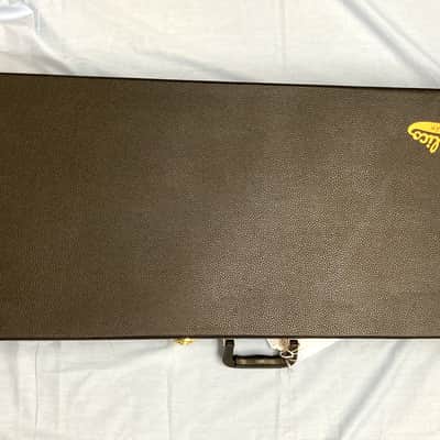D'Angelico Deluxe Atlantic Solid Body Electric Guitar-Desert Gold-w/Hard Case! image 9