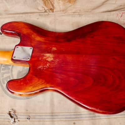 Fender Precision Bass 1960 - Red - Refin image 11
