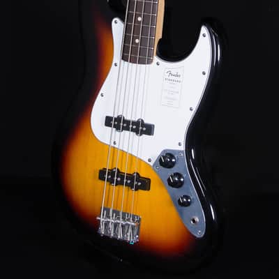 Fender Standard Jazz Bass, Laurel FB, 3-Color Sunburst image 2
