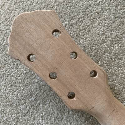DIY Electric Guitar Maple Wood Neck and 22 Frets Rosewood Fingerboard image 5