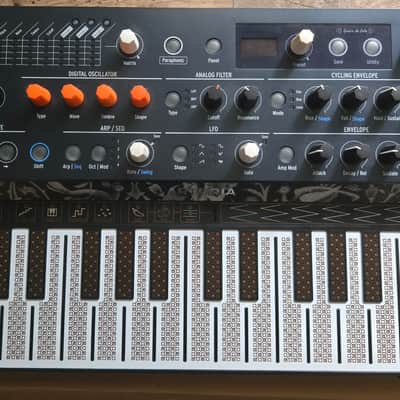 Arturia MicroFreak 25-Key Algorithmic Synthesizer 2019 - Present - Black image 1