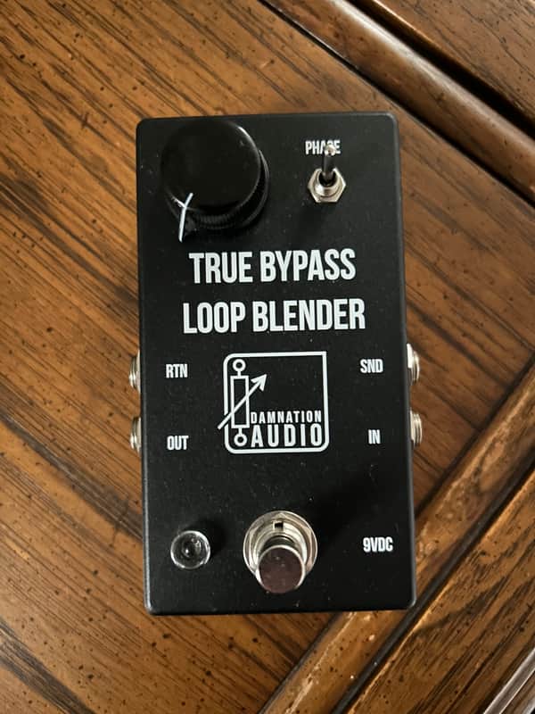 Damnation Audio True Bypass Loop Blender 2018 - Present - Black image 1