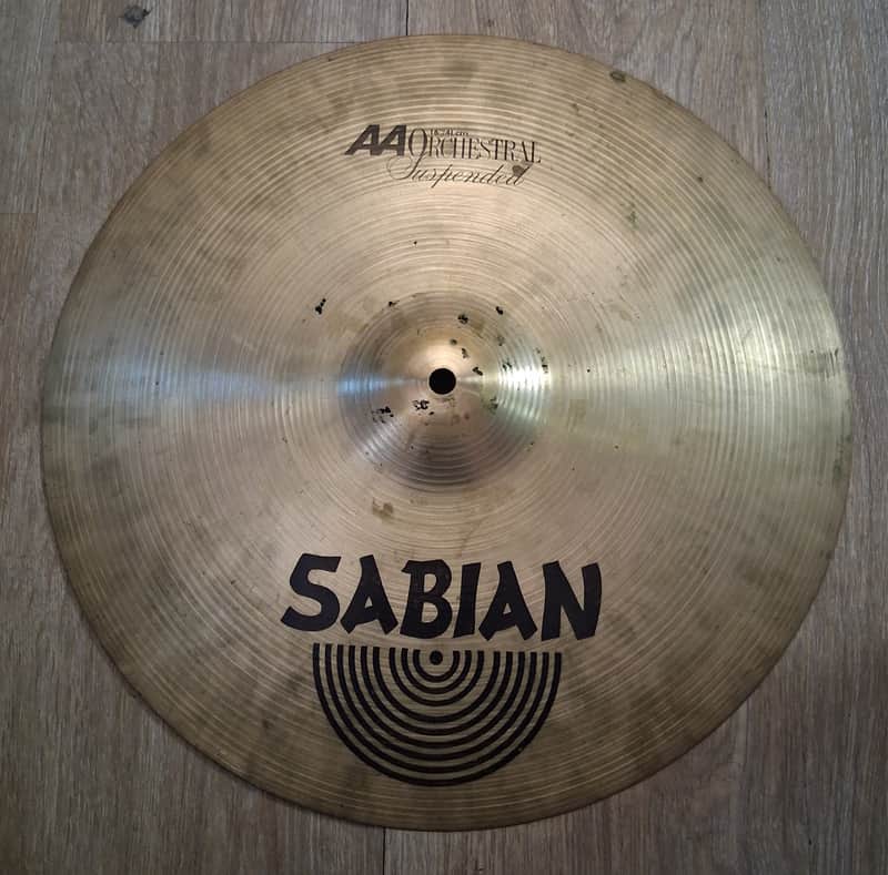 Sabian 16" HH Orchestral Suspended Cymbal 2010s - Traditional image 1