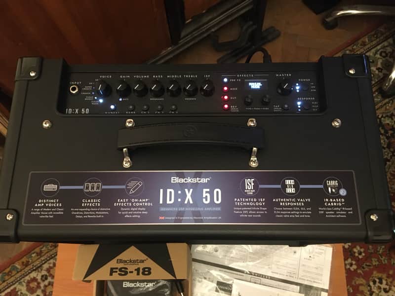 Blackstar ID:X 50 + FS-18 Footswitch from April 2026 in Brand New Condition with Warranty & Software License image 1