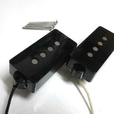 Precision Bass Pickup Hand Wound Alnico 5  Covers Cushions Screws Q pickups Hand wound Fits FendeR image 3