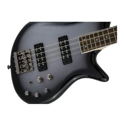 Jackson JS Series Spectra Bass JS3 4-String Electric Bass Guitar with Laurel Fingerboard (Right-handed, Silverburst) image 6