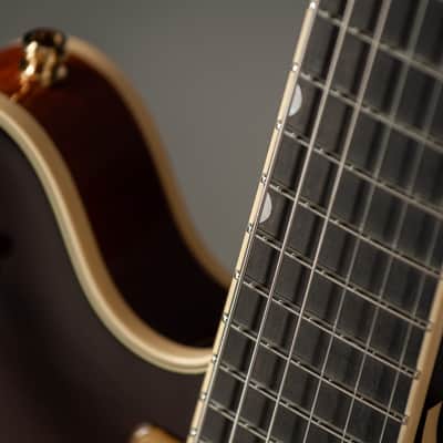 Gretsch Broadkaster® LX Figured Center Block with String-Thru Bigsby® - Havana Burst image 6