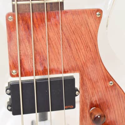 Bad Cat Instruments AC-230 Acrylic Custom 4-String Electric Bass Guitar, Transparent Lucite w/ EMG Pickup image 4