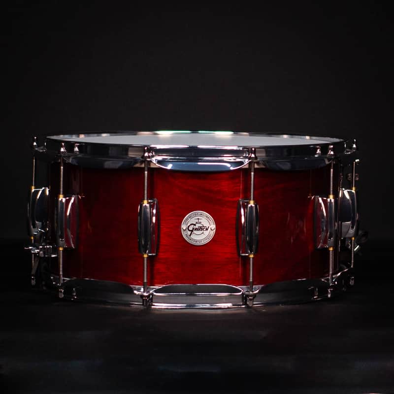 Gretsch 14" x 6.5" Full Range Mahogany/Maple Snare Drum, Gloss image 1