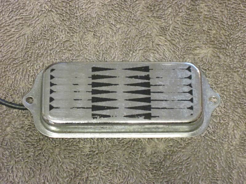 Vintage 1965 Kay Silvertone 1413L Pancake Pickup - Original Graphics image 1