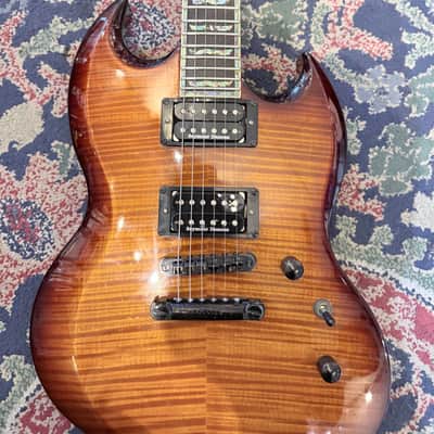 ESP LTD Viper-1000 FM 2006 - Vintage Sunburst image 2
