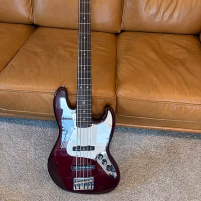 Fender Standard Jazz Bass V 1998 - Midnight Wine image 1