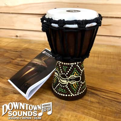 Meinl African Djembe XX Small Dark Serpent image 1
