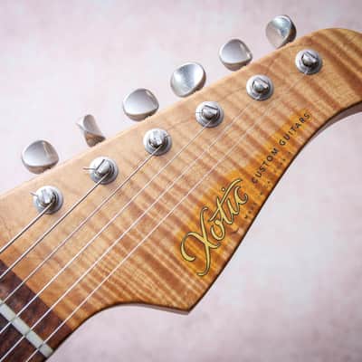 XOTIC USA XSC-2 California Classic Light Aged " 3-Tone Burst + Rosewood" (2018) image 12