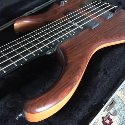 Modulus Quantum 5 Bass Guitar NOS Bartolini - TOP OF LINE 2006 Natural image 10