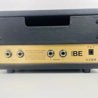 Friedman BE-Mini 30-Watt Solid State Guitar Amp Head 2021 - Present - Black image 5