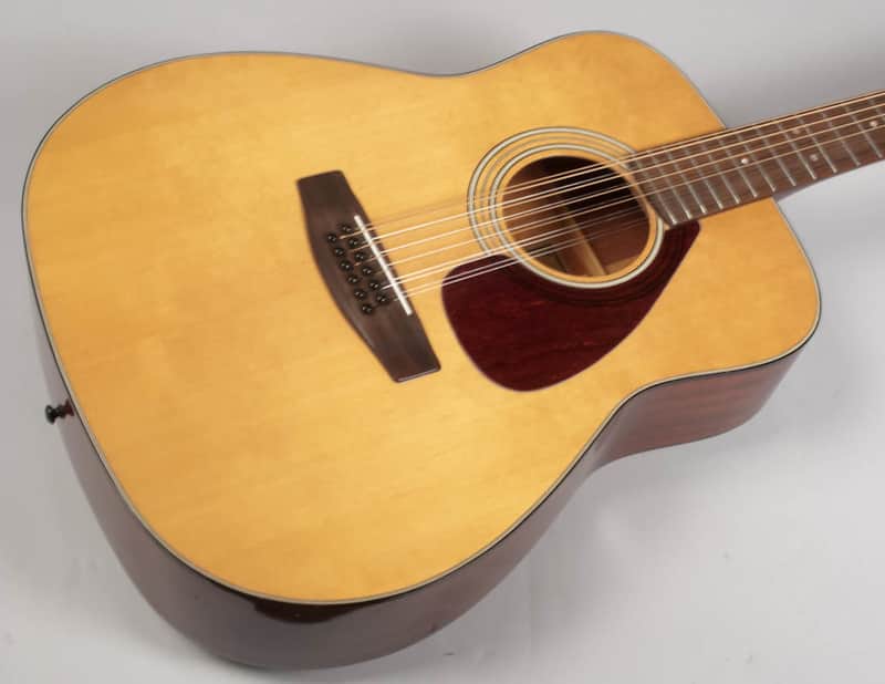 Yamaha FG-260 12-String Jumbo Dreadnought Natural | Reverb