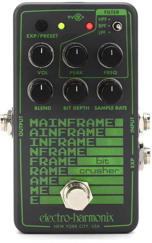 Electro-Harmonix Mainframe Bit Crusher Pedal image 1