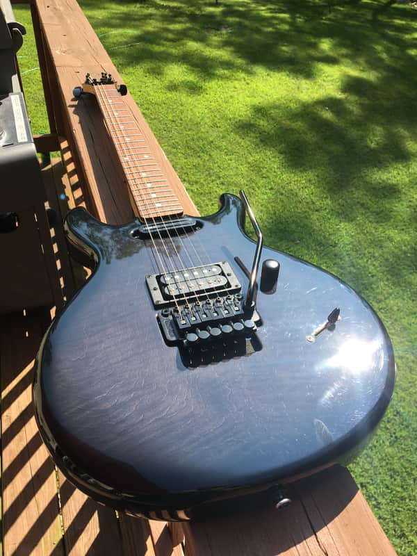 Spector Blackhawk mid-90s Trans Black DiMarzio Schaller image 1