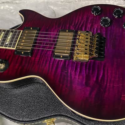 NEW! Gibson Custom Les Paul Axcess Standard Figured Top Floyd Rose Electric Guitar - Greatest Hits II - Authorized Dealer - Tri-Berry Burst - WOW! 8.5lbs - G07453 image 11
