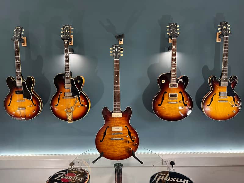 Gibson CS336 Quilt P90 2017 - Caramel Burst image 1