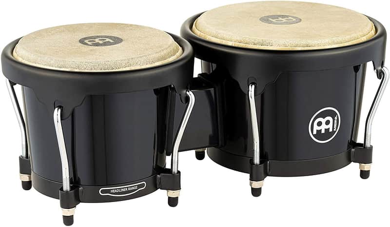 Meinl Journey 6 1/2" & 7 1/2" abs bongo black image 1