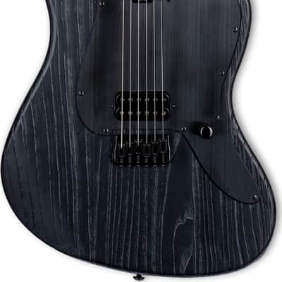 ESP LTD XJ-1 HT Electric Guitar, Ebony Fingerboard, Black Blast image 2