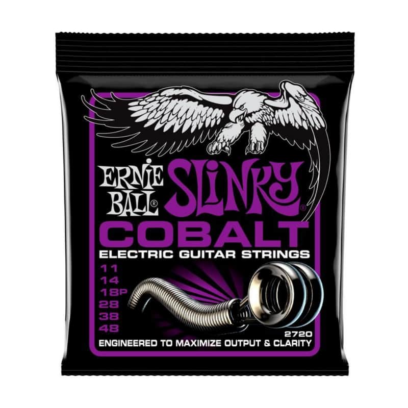 Ernie Ball 2720 Power Slinky Cobalt Electric Guitar Strings, .011 - .048 image 1