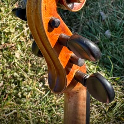 Old Grafted Montagnana Label Violin attributed to Nicholas Vasich 4/4 image 18