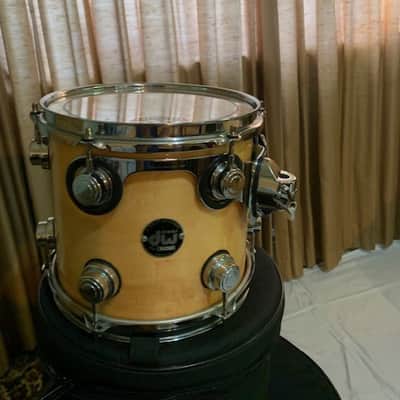 DW Collector series 5 piece jazz drumkit - Natural maple finish Collector Series 1994 - Natural Maple image 7