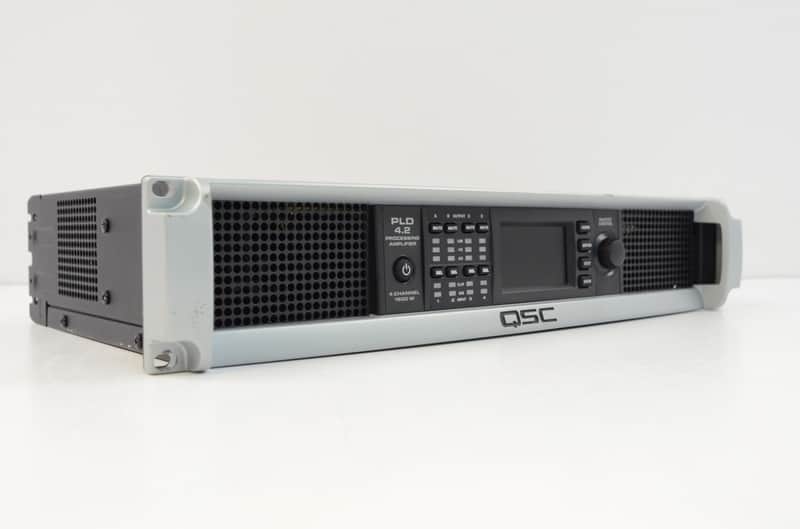 QSC PLD 4.2 Four Channel Digital Processor DSP Power Amplifier