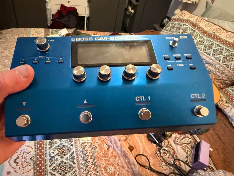 Boss GM-800 Guitar Synthesizer 2023 - Present - Blue image 1
