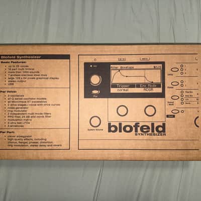 Waldorf Blofeld Desktop Synthesizer 2007 - Present - White image 2