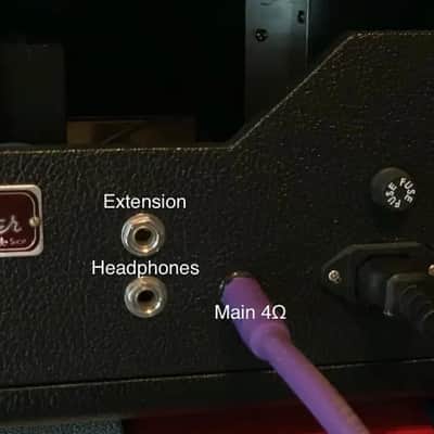1982 Polytone Mini Brute III Amp with CUSTOM HEAD CABINET image 4
