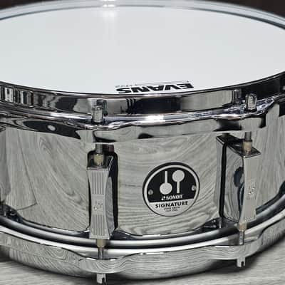 Sonor SSD 1455 STS 14"x 5.5" Steve Smith Signature 14x5.5" Cast Steel Snare With Hella Die Cast Hoops image 12