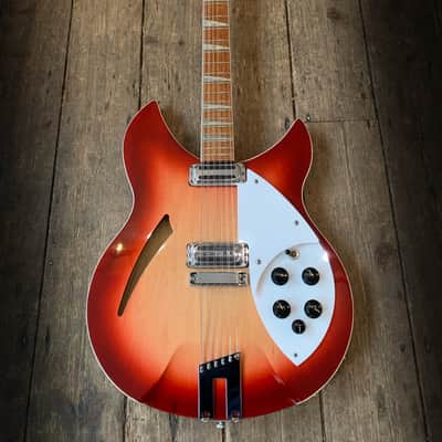 1997 Rickenbacker 360-12 V64 in Fireglo finish image 3