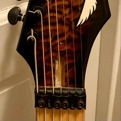 Dean RC7 Exotic Rusty Cooley 7-string electric guitar - Tiger Eye finish image 3
