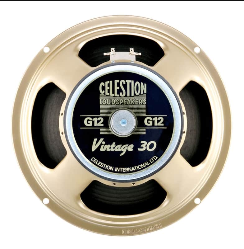 Celestion G12 Vintage 30 12" 60-Watt 8ohm Guitar Amp Speaker 2020s - White image 1