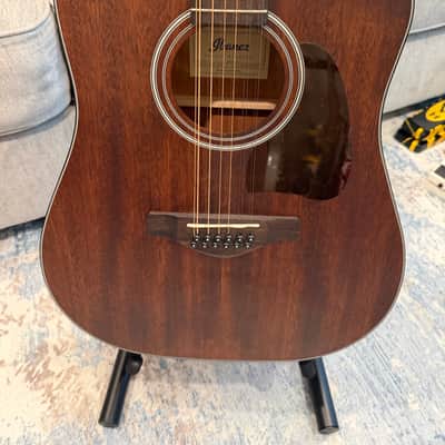 Ibanez AW5412CE-OPN Artwood 12-String 2018 - Present - Natural image 1