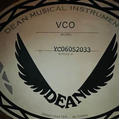 Dean V-Acoustic Flying V Acoustic Guitar Natural image 15
