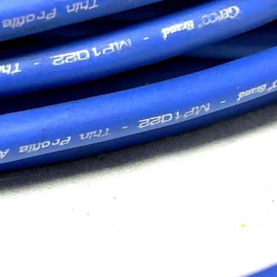 Gepco/Neutrik MP1022 24 AWG 25' Blue Xlr Male to Xlr Female Cable #7766 (One) image 2