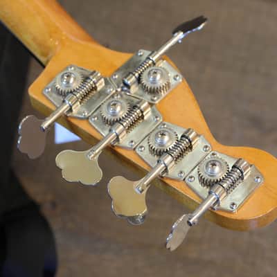 Warmoth 5 String Bass with Bartolini's Sunburst + GB image 20