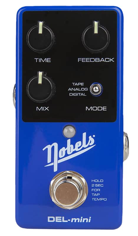 Nobels DEL-mini Compact Stereo Delay Pedal